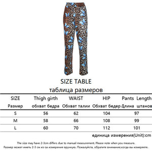 Rapwriter Casual Elastic High Waist Milk Cow Print Pants Women Summer Straight Loose Fashion Trousers Heat Pantalon Femme Pants